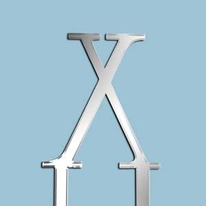 Monogram Letter N Silver Oasis Supply 3-Inch Cupcake/Cake Decorating Ornament with a Beautiful Mirror Look Small Monogram Letter N Silver Oasis Supply 3-Inch Cupcake/Cake Decorating Ornament with a Beautiful Mirror Look Small